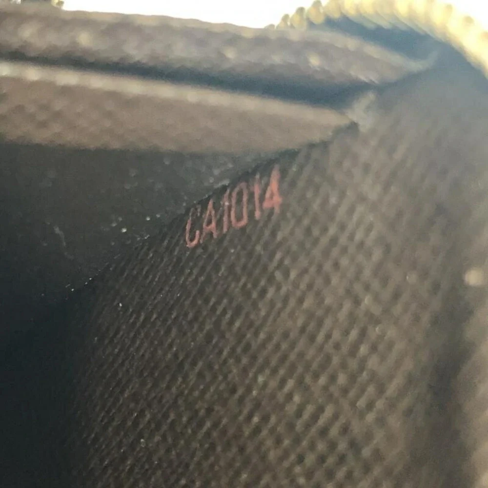 Louis Vuitton Brown and Black Checkered Wallet - Picture 10 of 10
